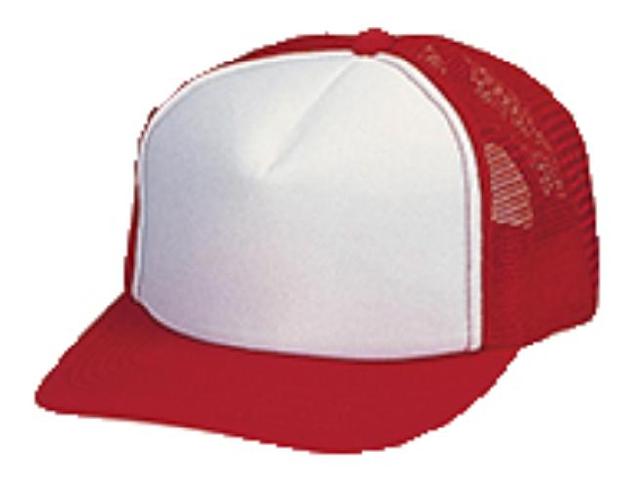 ホワイト×レッド｜マルチキャップ