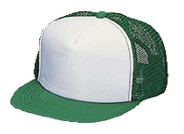 ホワイト×グリーン｜マルチキャップ