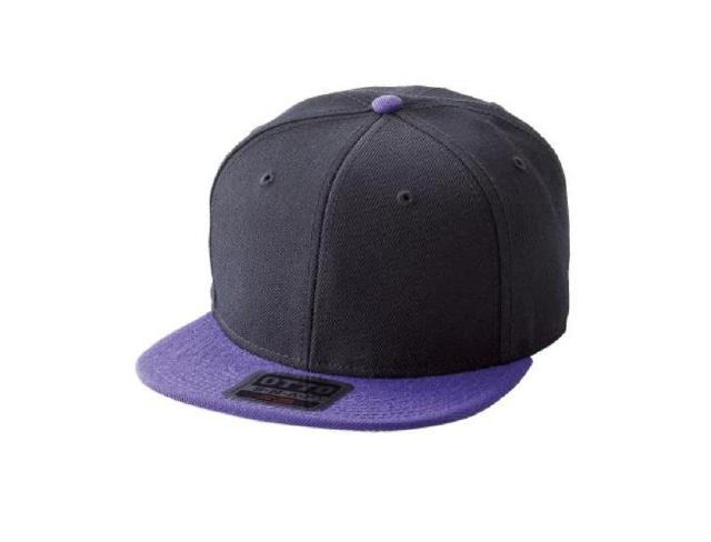 パープル×ブラック｜レッツゴーキャップ