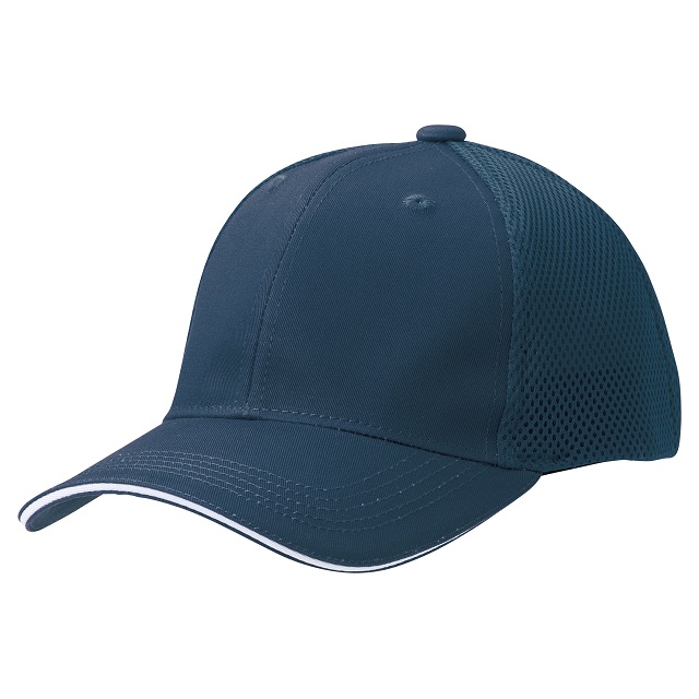ネイビー／ホワイト｜メッシュコンビキャップ