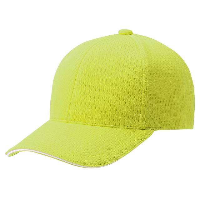 ライトグリーン／ホワイト｜ビビッド爽快キャップ