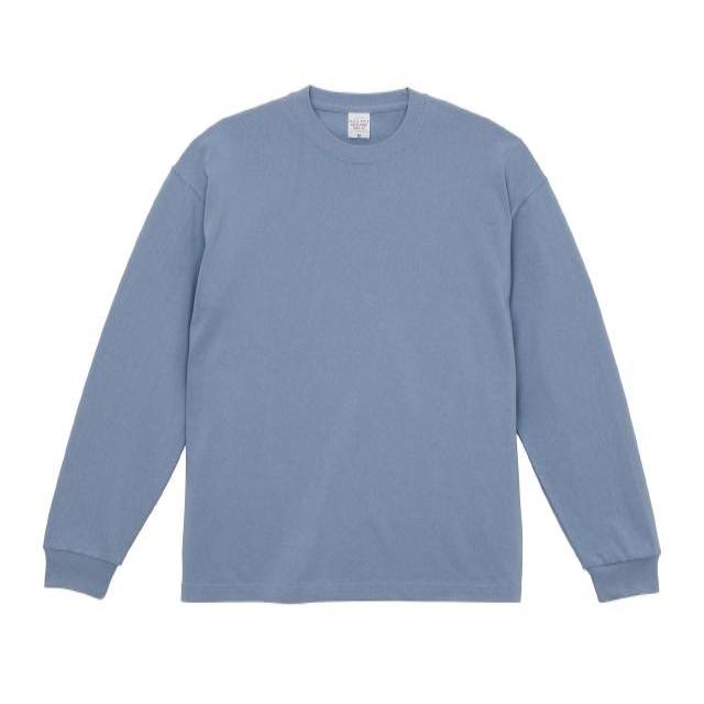 アシッドブルー｜リラックススウェットロングTシャツ