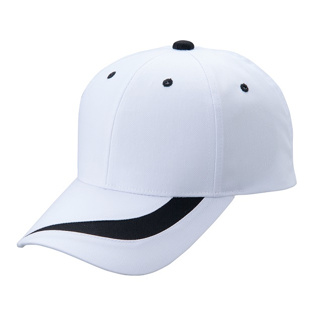 ホワイト／ブラック｜ウェーブキャップ