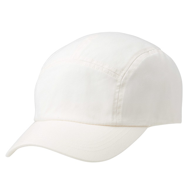 オフホワイト｜チノクロスジェットキャップ