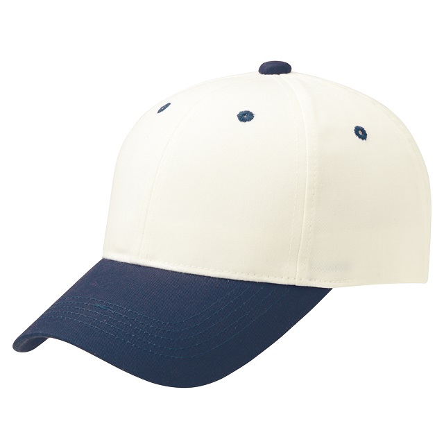 ネイビー／オフホワイト｜レトロツートーンキャップ