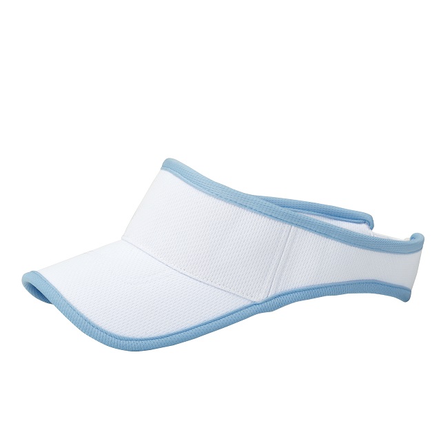 サックス／ホワイト｜快適バイザー