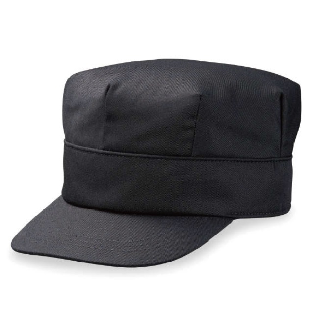 ブラック｜定番おしごとキャップ