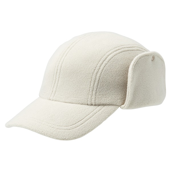 ベージュ｜2WAYふわふわキャップ