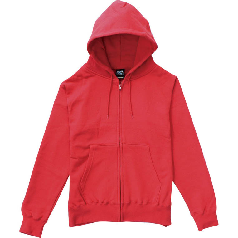 レッド｜レギュラージップパーカー
