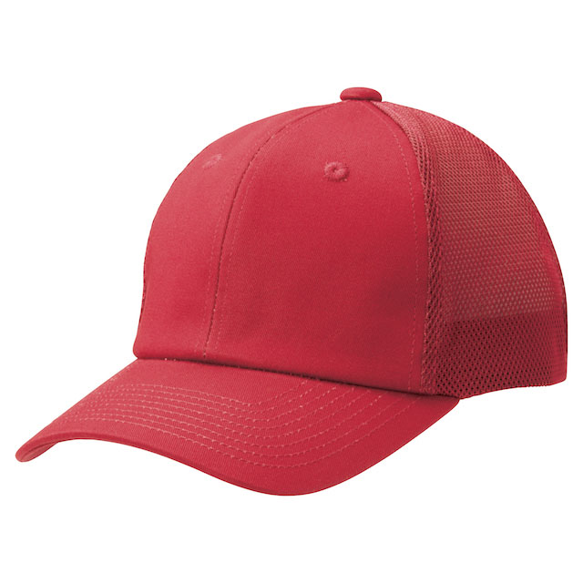 レッド｜ジョイフルメッシュキャップ