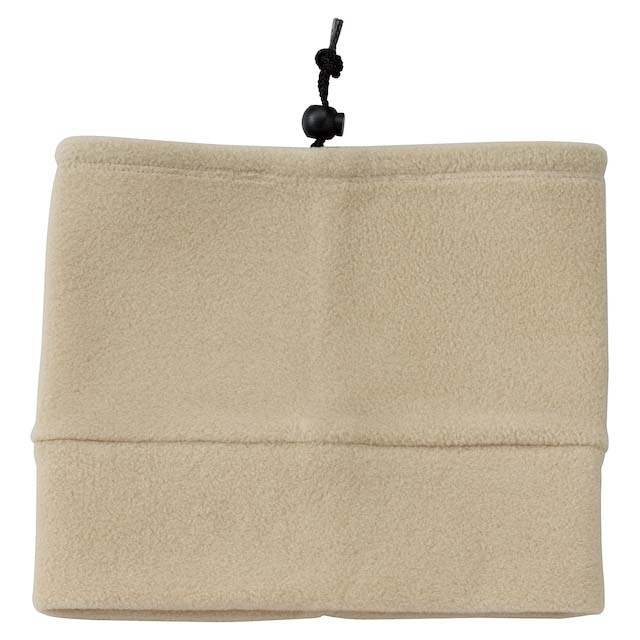 ベージュ｜フリース2WAYキャップ