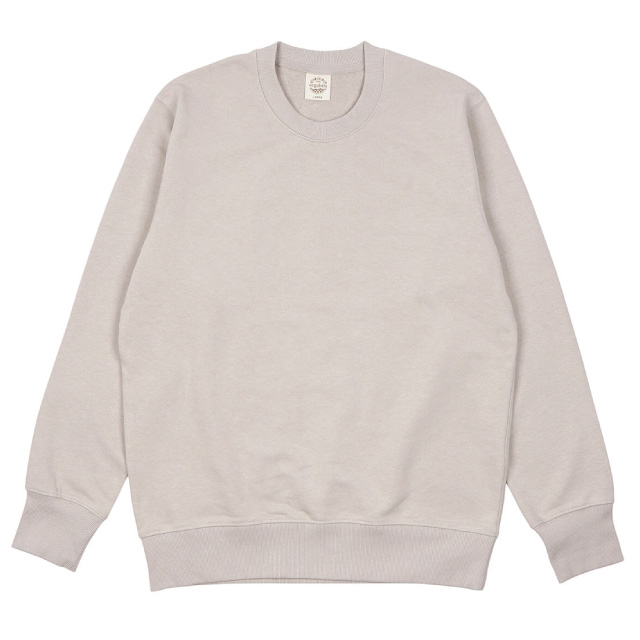 ミルキーグレー｜オーガニックコットンスウェット