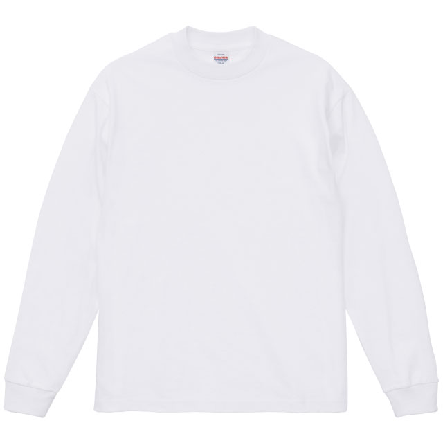 ホワイト｜すっきりロングスリーブTシャツ