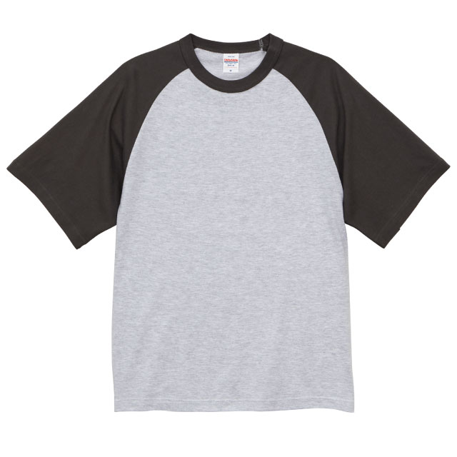 アッシュ×スミ｜ラグランショートスリーブTシャツ