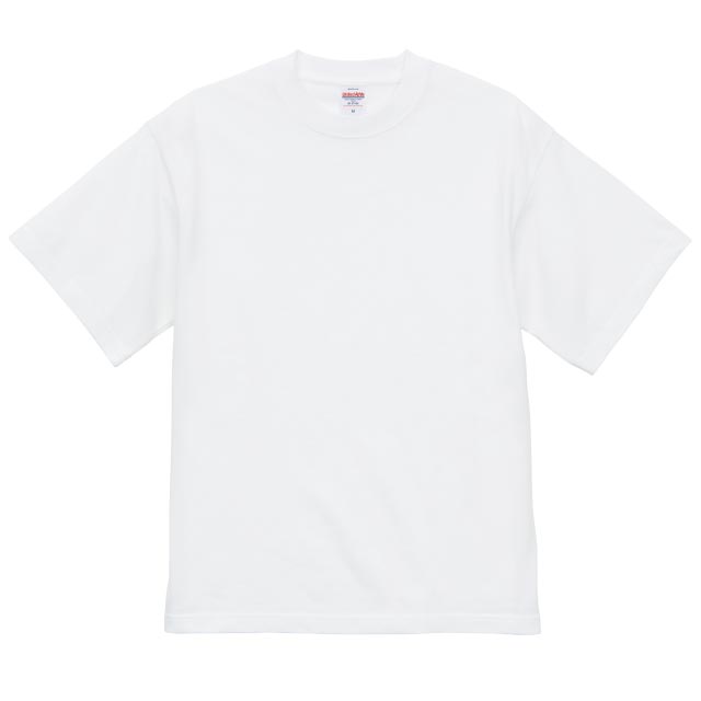 ホワイト｜オーガニックコットン厚手Tシャツ