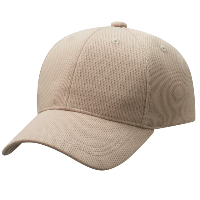 ベージュ｜快適メッシュキャップ