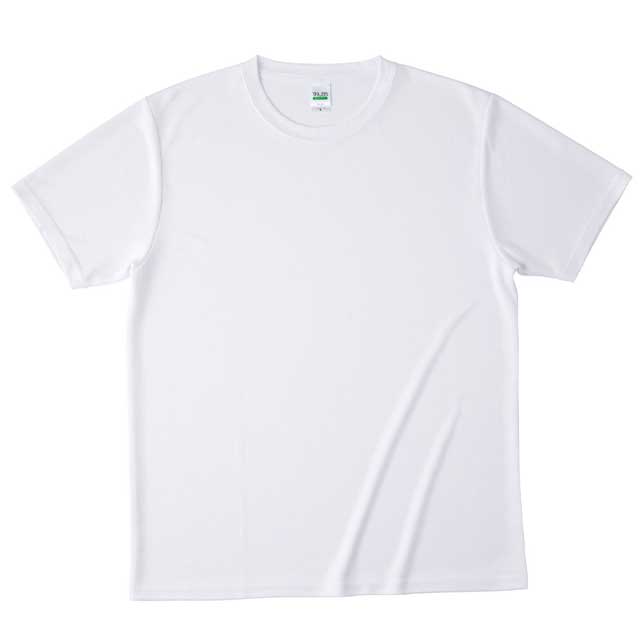 ホワイト｜リサイクルエコTシャツ