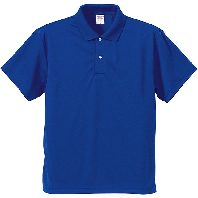 コバルトブルー｜エネルギッシュドライポロシャツ