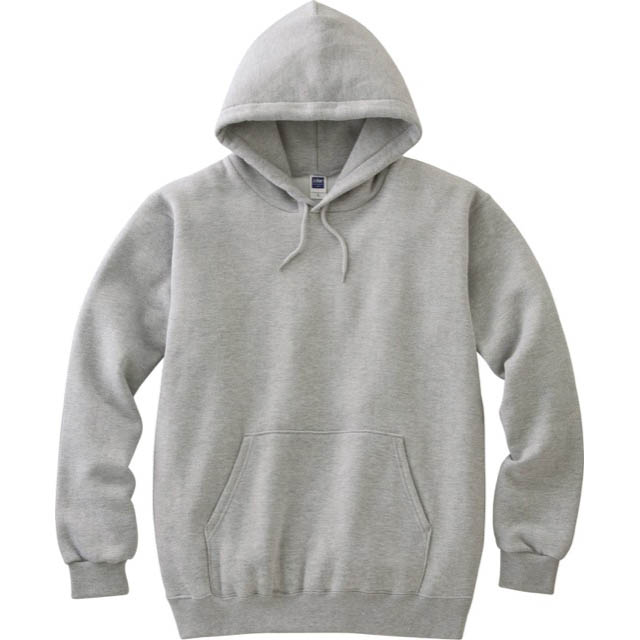 杢グレー｜カラフルライトパーカー