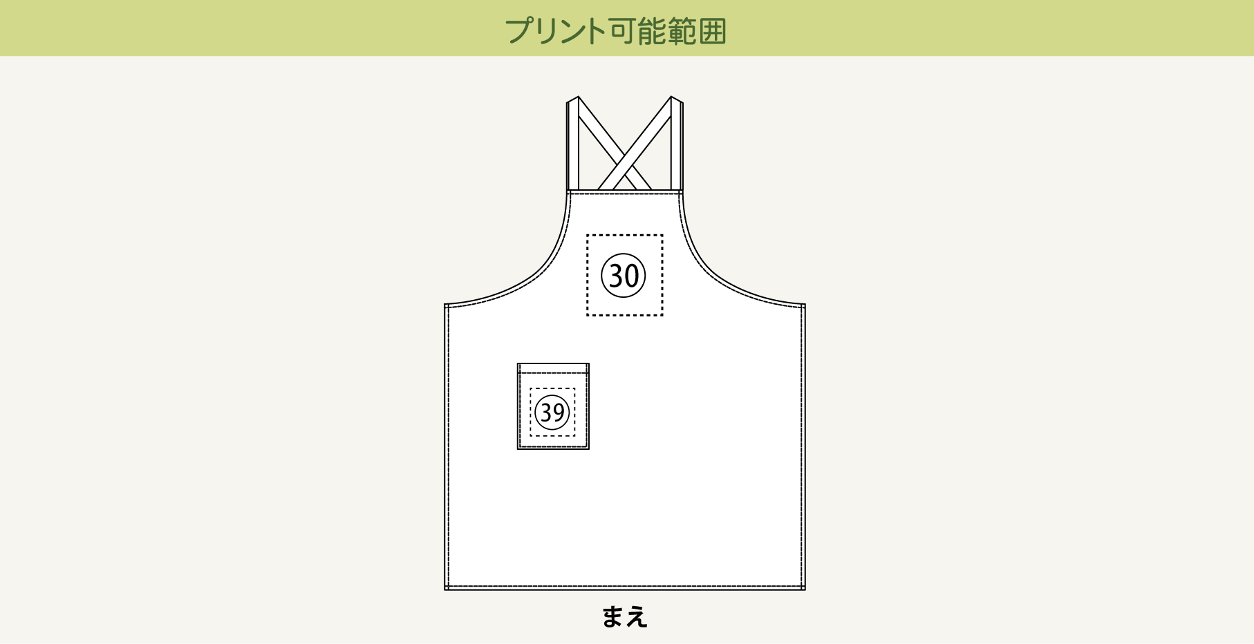 プリント可能範囲