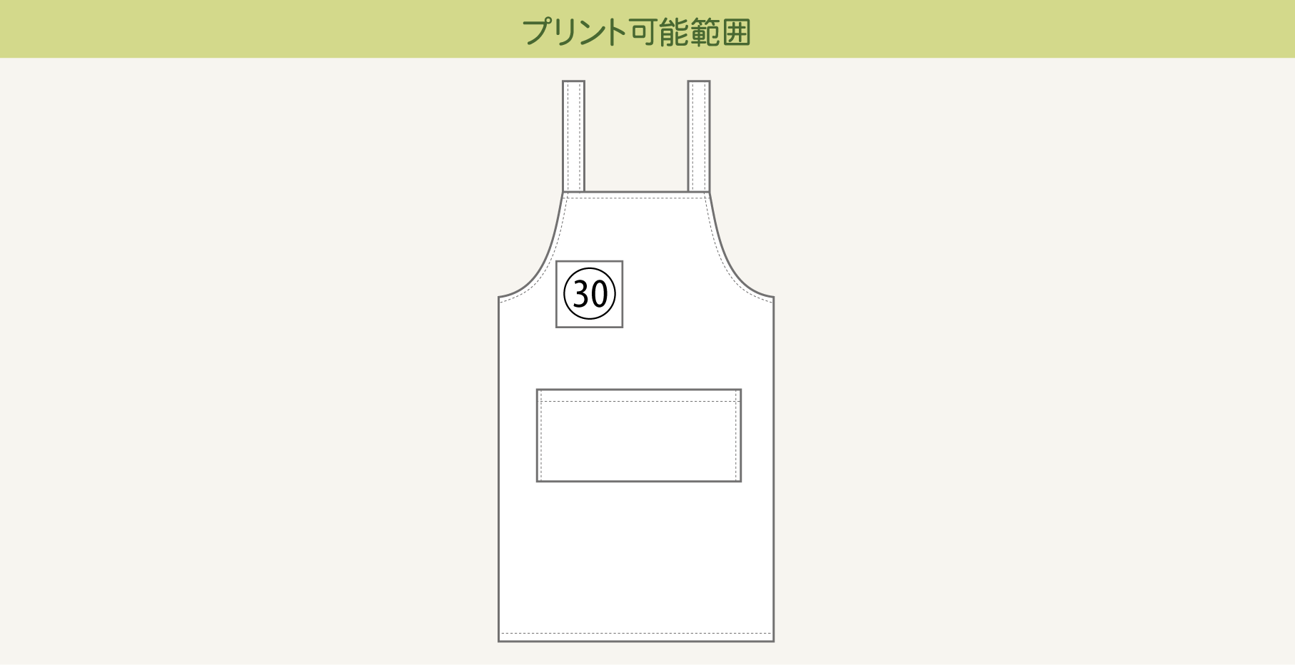 プリント可能範囲