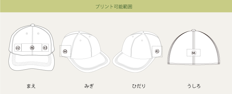 プリント可能範囲