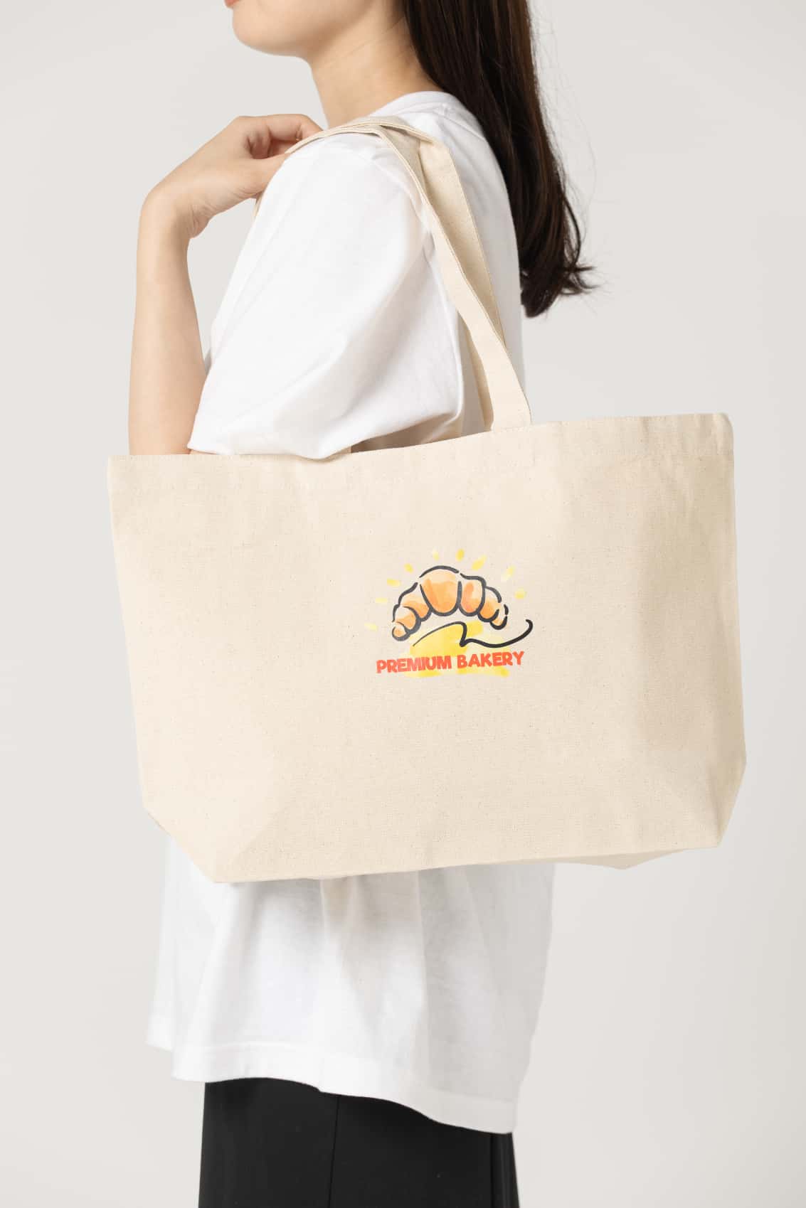 キャンバスデイリートート（M）ワイド