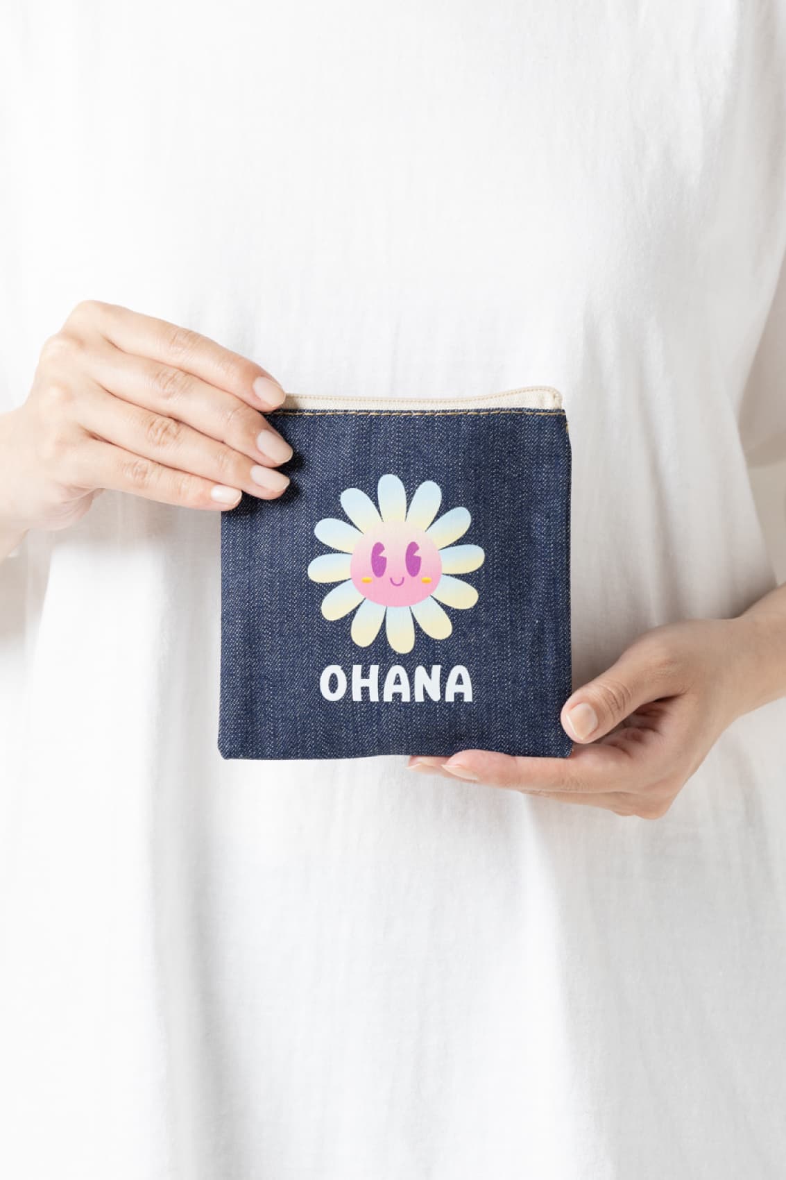 デニムフラットポーチ（SS）