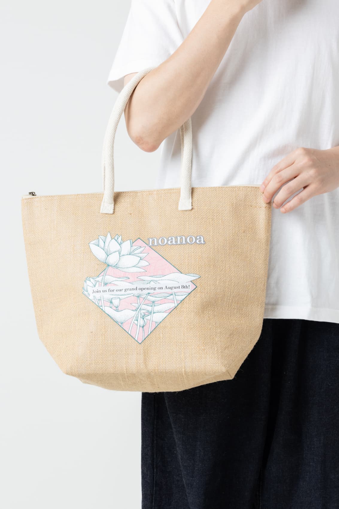 ジュート保冷トート（M）