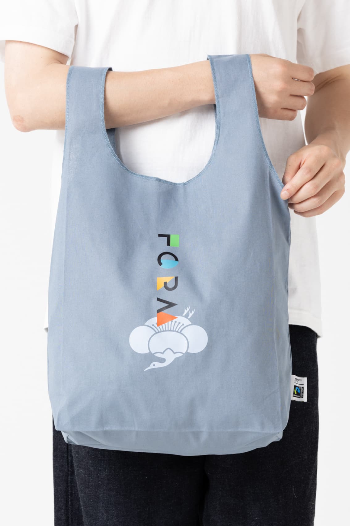 フェアトレードマチ付マルシェバッグ