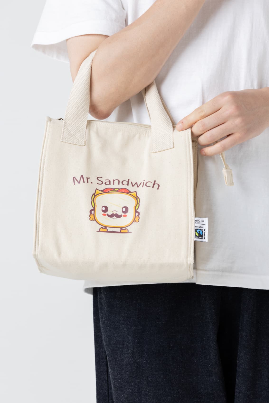 フェアトレードスクエア保冷トート（S）｜トートバッグ