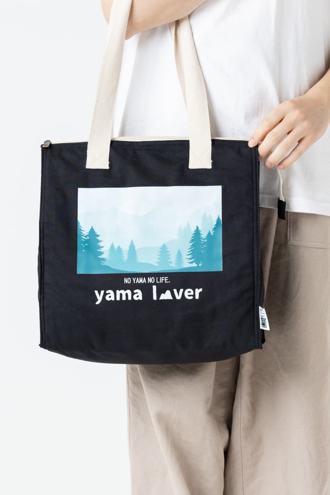 フェアトレードスクエア保冷トート（M）｜トートバッグ