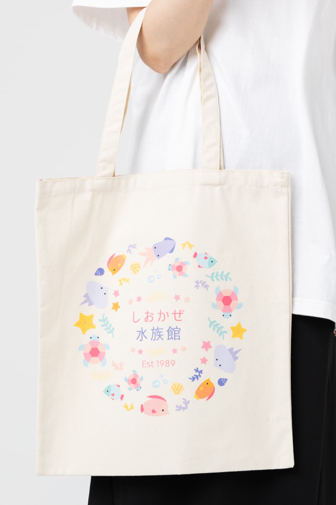 まいにちキャンバスフラットバッグ（LL）