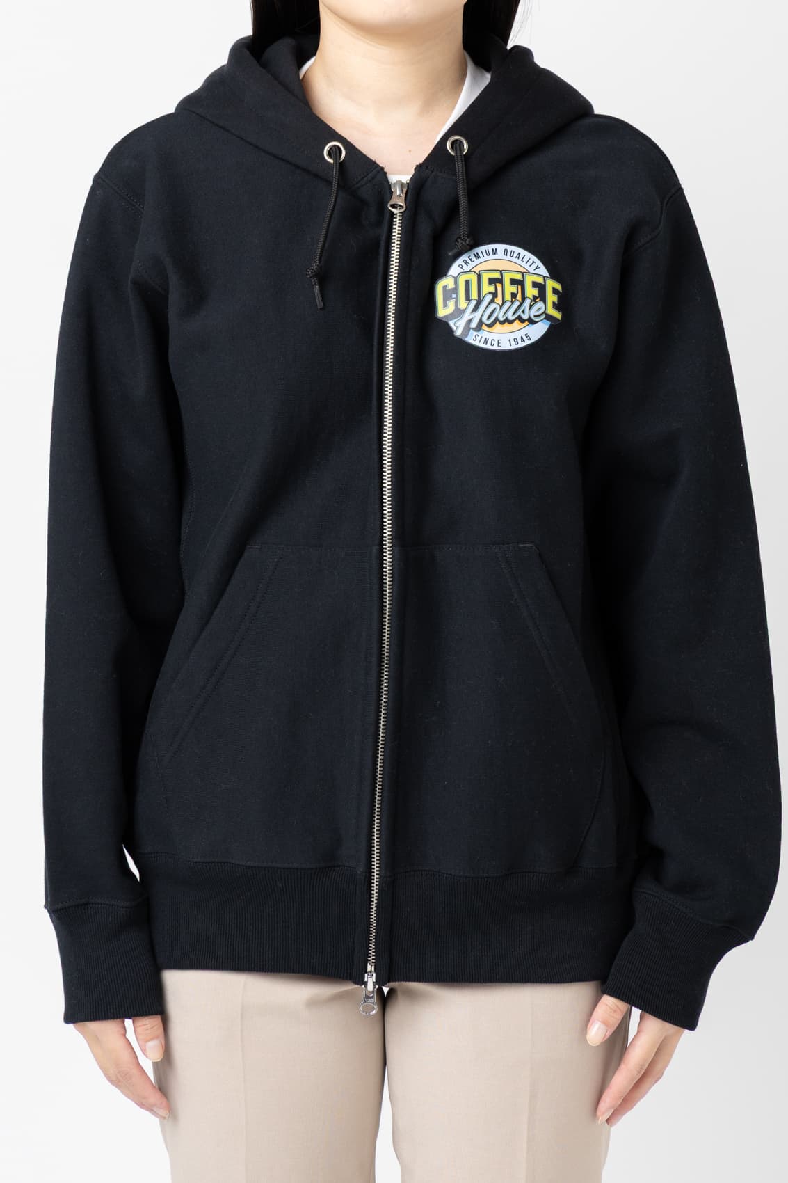 ベストフレンド厚手ジップパーカー