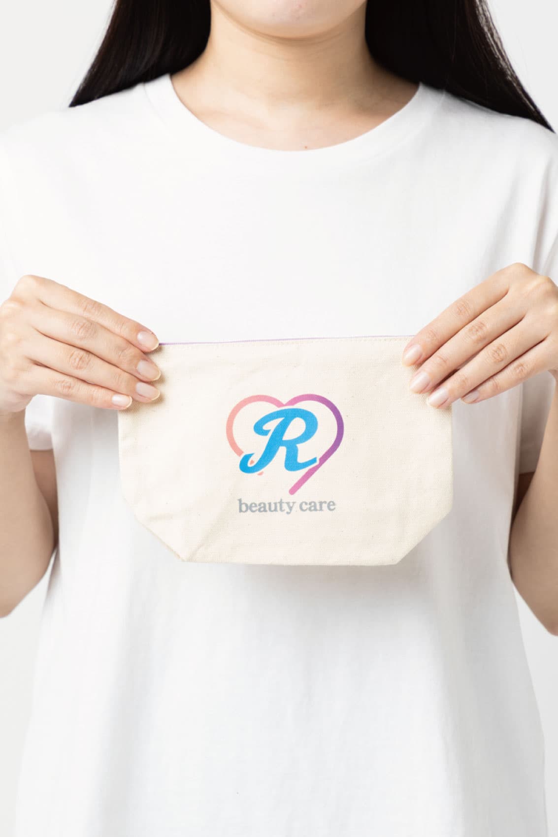 カラーファスナーキャンバスデイリーポーチ