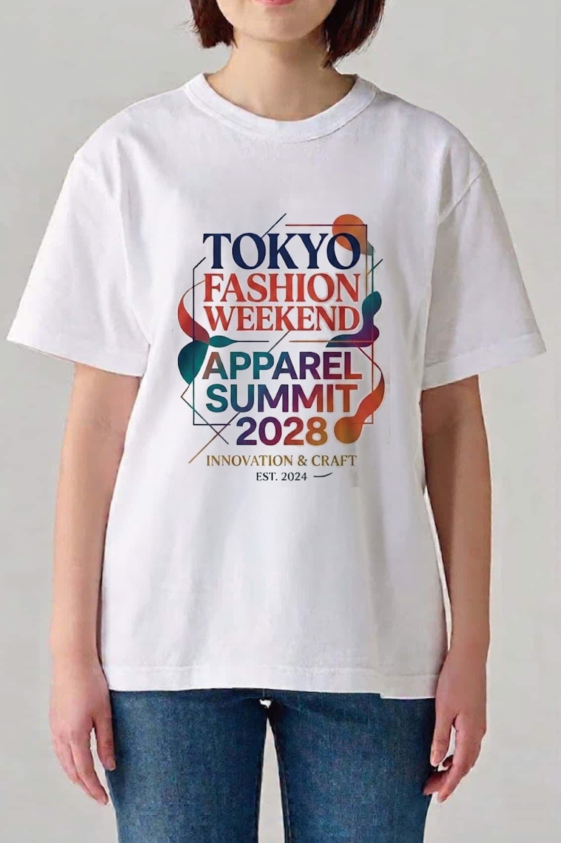 襟ぐりしっかりTシャツ