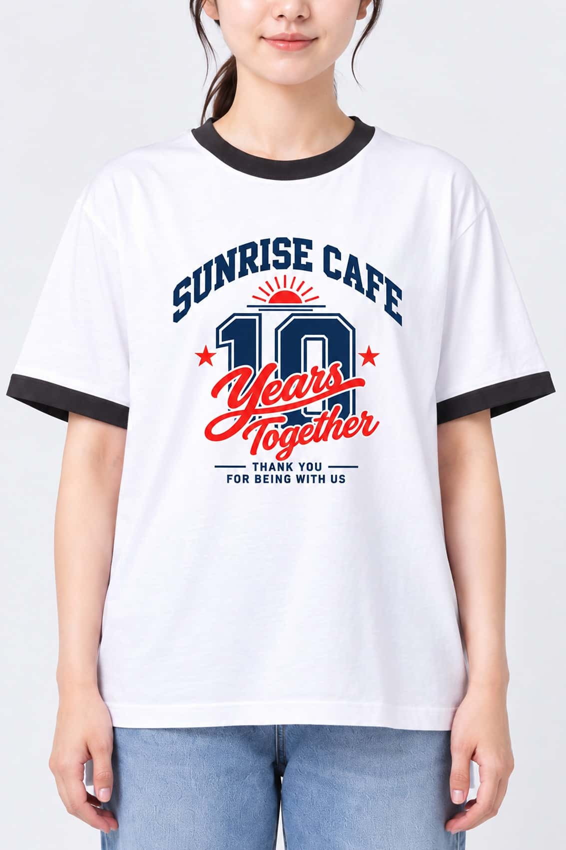 プレミアムアクセントTシャツ｜Tシャツ
