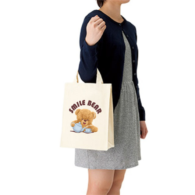 キャンバスカレッジトート（M）｜トートバッグ