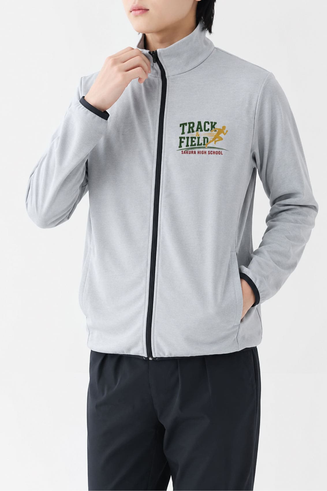 ドライスウェットジップジャケット