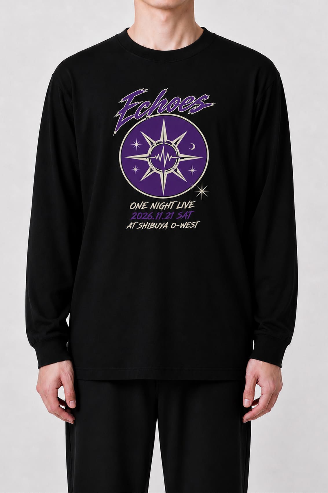 長袖リブナイスTシャツ
