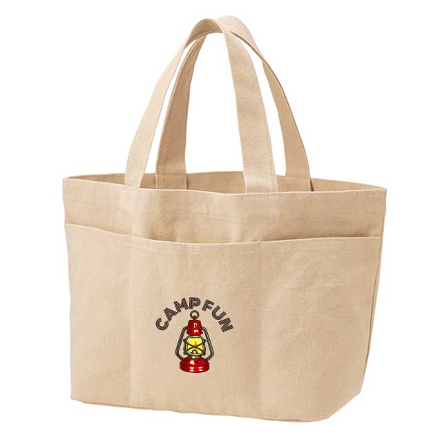 ライトウォッシュキャンバスツールトート（M）