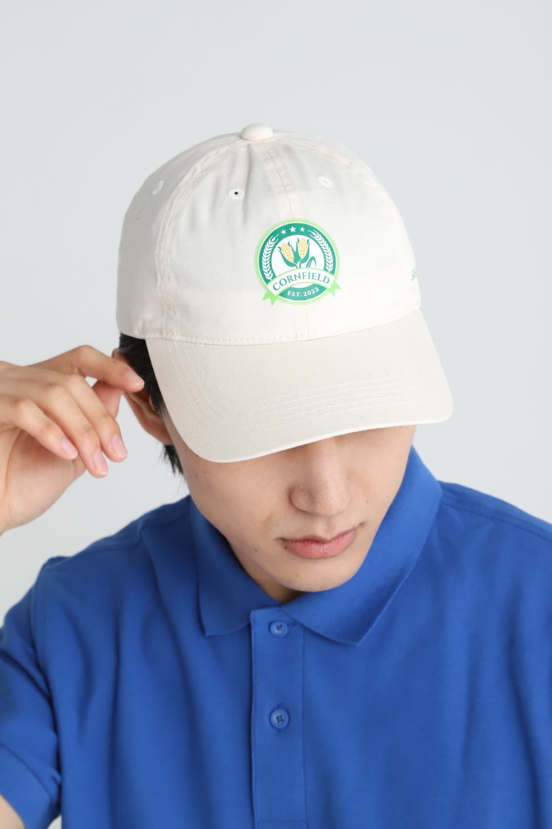 オーガニックコットンキャップ