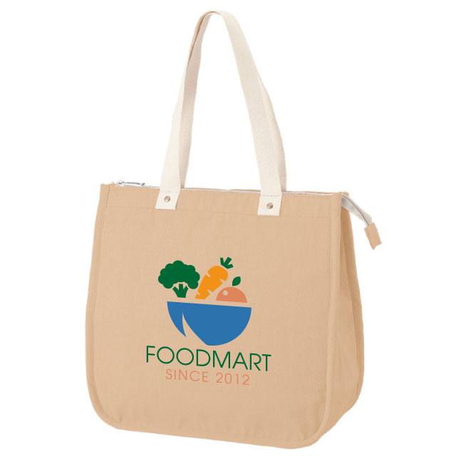 再生シャンブリックスクエア保冷トート（M）｜トートバッグ