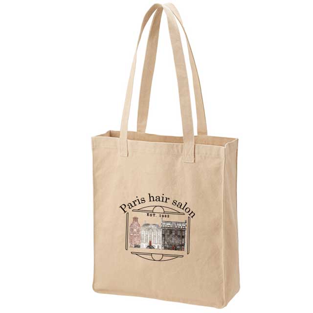 ライトウォッシュキャンバススクエアトート