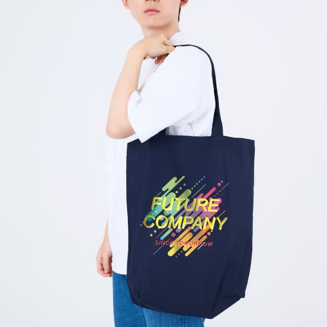 オーガニックコットンバッグ（Ｌ）