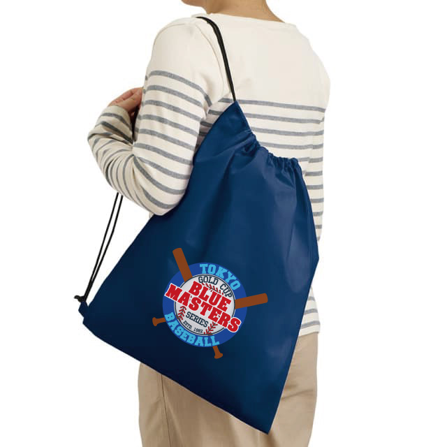 不織布巾着ショルダーバッグ