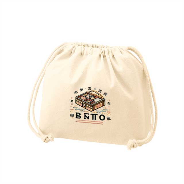 コットンポーチ巾着（M）