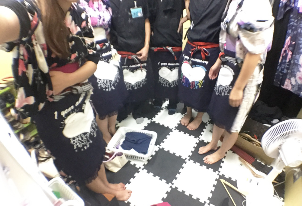 みかわやエプロンの作成事例