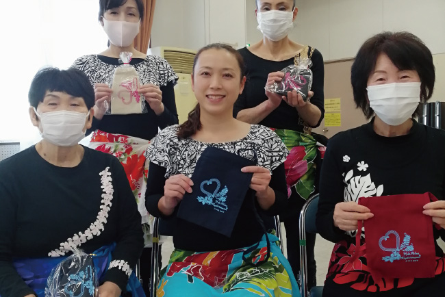 厚手コットンミニサコッシュ の作成事例