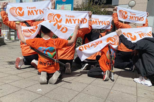 ラッキーフェイスタオルの作成事例